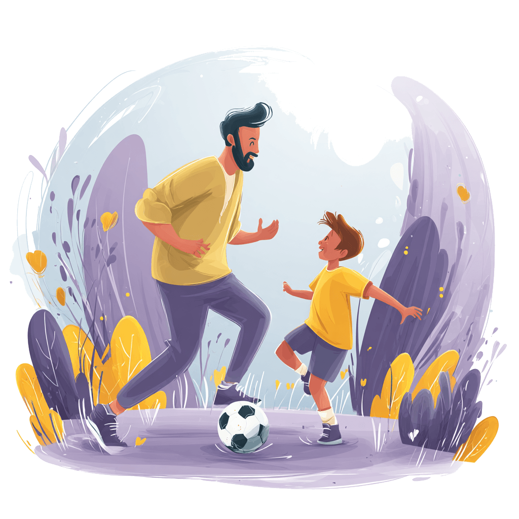 Soccer with an instructor